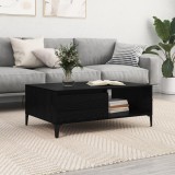 vidaXL Masă de cafea Stejar negru 90 x 60 x 35 cm Lemn compozit