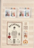 ROMANIA 2018 LP 2186 b LP 2186 a 100 ANI DE LA UNIREA BASARABIEI CU ROMANIA SERIE CU VINIETA + COLITA MNH NESTAMPILATE, Nestampilat