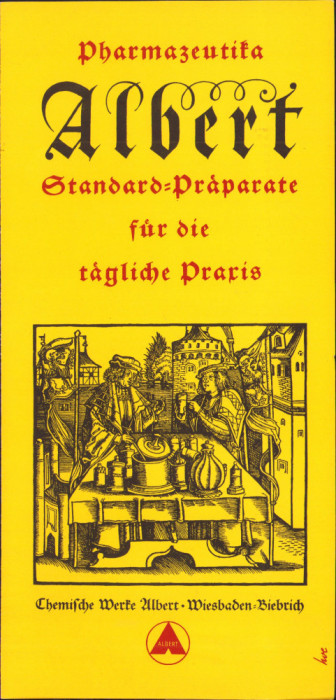 HST A1960 Reclamă medicament Germania anii 1930-1940