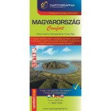 Magyarorsz&aacute;g Comfort 1:520e. t&eacute;rk&eacute;p (lamin&aacute;lt) - Cartographia