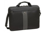 Wenger Legacy 17 inch Slimcase,Black/Gray