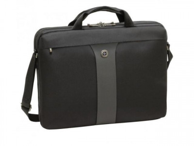 Wenger Legacy 17 inch Slimcase,Black/Gray foto