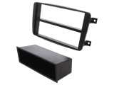 Cadru Radio Mercedes 2 ISO Negru PER.PIC - Montaj Rapid și Compatibilitate Perfectă