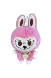 Cumpara ieftin Figurina LaBubu, de plus, moale si pufoasa, roz, 25 cm