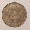 Hungary, Ungaria, 100 Forint Football World Championship, 1988, KM#664, comemorativa