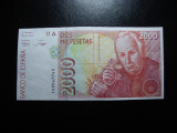 SPANIA 2000 PESETAS 1992 EXCELENTA