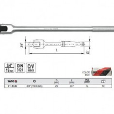 Prelungitor cu prindere flexibila 3/4", YATO YT-1345