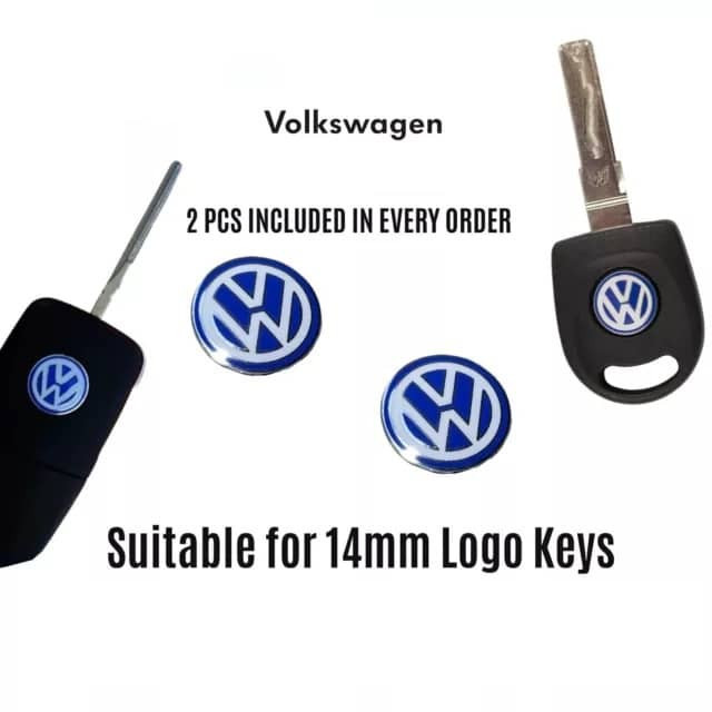 Emblema sigla logo cheie Volkswagen siliconica vw