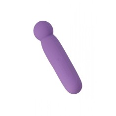Vibrator Wand LustTree FairyGasm, 10 Moduri Vibratii, USB, Violet, 14.2 cm