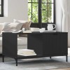 VidaXL Masă de cafea Negru 90 x 49 x 46 cm Lemn compozit 883445