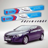 Cumpara ieftin Ștergătoare Volvo V60 I 2010-2015 | Set Față Flat &ndash; TeamCar&reg;