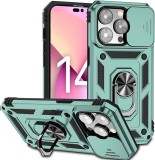 Husa de protectie ATISIJIE iPhone 14 pro Max, TPU, verde, 6.7