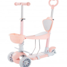 Trotineta KikkaBoo BonBon 4in1 Candy Pink