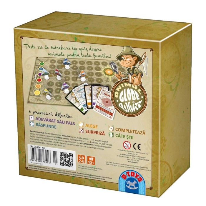 Joc Globe Whizz Animale