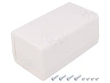 Carcasă Universală ABS Albă 75x131x62mm