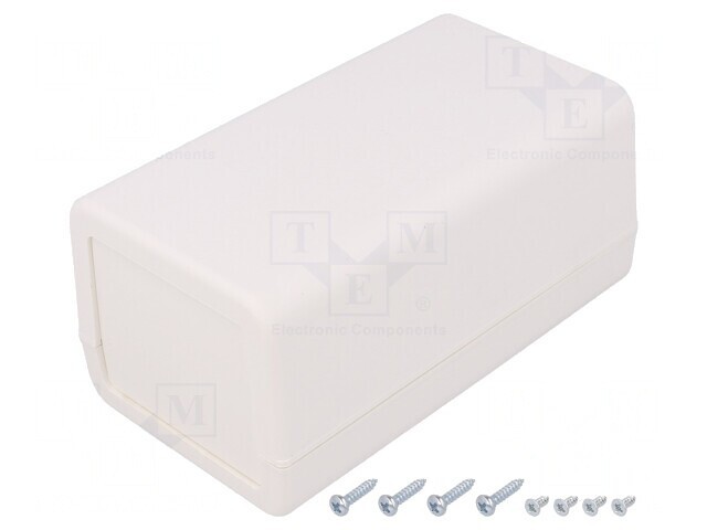 Carcasă Universală ABS Albă 75x131x62mm