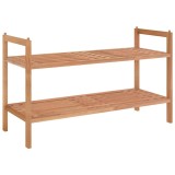 Cumpara ieftin Suport de pantofi, 69x27x41 cm, lemn masiv de nuc