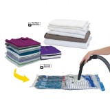 Sac Vidat Magic Saver Bag, Fără Brand, Dimensiune 80x60cm, Transparent, Reutilizabil, Oem