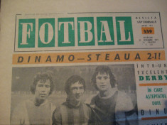 Revista Fotbal nr.339/22 mai 1972-Dinamo-Steaua 2-1 foto