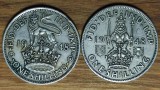 Cumpara ieftin Anglia Marea Britanie - set 2 x 1 shilling 1948 -efigii Anglia+Scotia- George VI, Europa