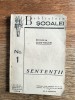 Sententii - Dimitrie Cantemir, 1933 / R4P1S, Alta editura