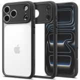 Husa pentru Apple iPhone 18 Pro / 17 Pro, Spigen, Ultra Hybrid, Neagra Mata ACS12154