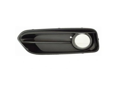 Grila bara protectie, spoiler Bmw Seria 1 (F20), 05.2015-06.2019, model: Sport, montare fata, stanga, inchis; gauri proiectoare, RapidAuto foto