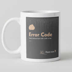 Cana personalizata Error Code, cod produs C03