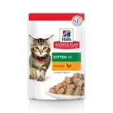 Hill's Science Plan Feline Kitten Chicken Plic 85g Hrana Umeda Pisoi Juniori Crestere Sanatoasa Pui