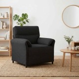 vidaXL Canapea 100% poliester, cadru din metal, MDF, placaj 42033871