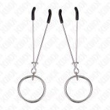 KINK - THIN NIPPLE CLAMPS WITH O-RING 7 CM