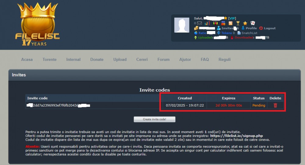 Invitatii Filelist | arhiva Okazii.ro
