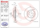 BREMBO 09.C171.11 PRIME LINE - UV Coated Disc frana