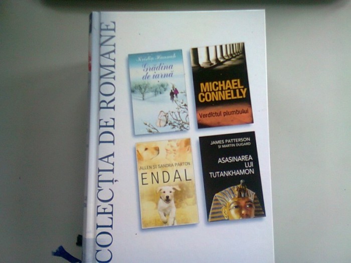 GRADINA DE IARNA DE HANNAH, VERDICTUL PLUMBULUI DE MICHAEL CONNELLY, ENDAL DE SANDREA PARTON, ASASINAREA LUI TUTANKHAMON DE JAMES PATTERSON