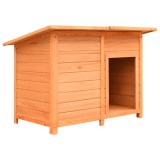 Cumpara ieftin Cusca de caine, 120 x 77 x 86 cm, lemn masiv de pin si brad