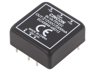 Convertor DC/DC 20W 18-75V la 12V/-12V foto