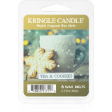 Kringle Candle Tea &amp; Cookies ceară pentru aromatizator 64 g