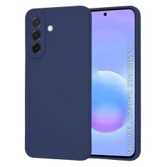 Husa silicon Samsung Galaxy A57 5G Asteroid GSM SoftFlex, bleumarin