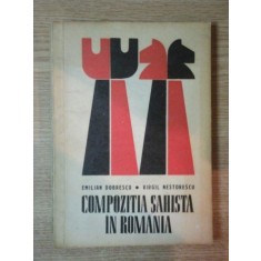 COMPOZITIA SAHISTA IN ROMANIA DE EMILIAN DOBRESCU , VIRGIL NESTORESCU , 1973