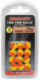 Cumpara ieftin Two Tones Balls 10mm POP UP 12buc oran&Aring;&frac34;ov&Atilde;&iexcl;/&Aring;&frac34;lut&Atilde;&iexcl;, Starbaits