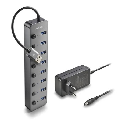 HUB USB 3.0 NGS iHub8 cu 8 porturi si alimentator HUB-IHUB8-NGS foto