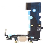 Banda Incarcare iPhone 8 Gold, Mufa Dock Conector, Flex Incarcare