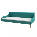 VidaXL Cadru de pat canapea, material textil, verde