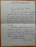 Scrisoare in plic a pictorului Marius Bunescu catre criticul de arta Petre Oprea, 1969