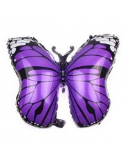 Balon Folie Fluture Mov 70x60 cm foto