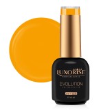 Cumpara ieftin Oja Semipermanenta LUXORISE Evolution, Neon Obsession - Blaze Orange 10ml