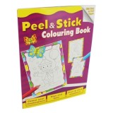 Peel &amp; Stick Colouring Book