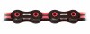 Lant bicicleta KMC X10SL DLC, 10 viteze, 116 zale, 5.88mm, Negru/Rosu, greutate 257g