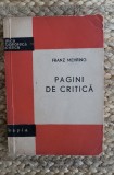 FRANZ MEHRING-PAGINI DE CRITICA