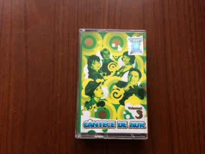 cantece de aur vol. 3 caseta audio selectii compilatie muzica pop usoara romaneasca roton electrecord 2009 foto